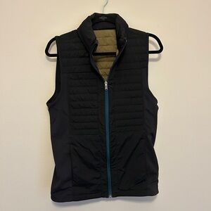 lululemon athletica Black Quilted Vest